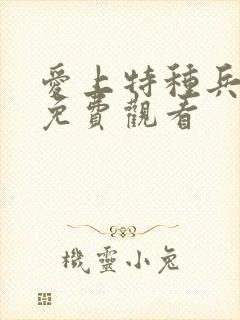 爱上特种兵高清免费观看