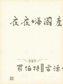 夜夜嗨国产av