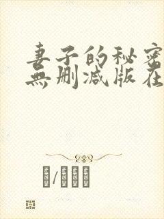 妻子的秘密日剧无删减版在线观看