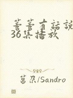 蒂蒂有话说全第36集播放