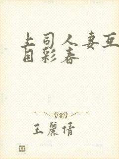 上司人妻互换夏目彩春封面