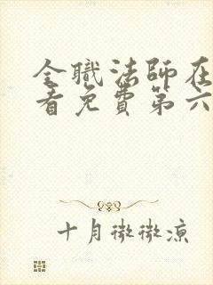 全职法师在线观看免费第六季