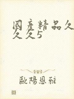 国产精品久久久久久5