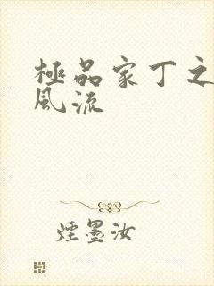 极品家丁之萧氏风流封面