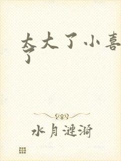 太大了小喜涨死了