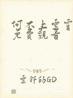 何不上云霄小说免费观看封面