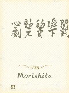 心动的瞬间电视剧免费下载