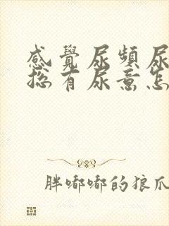 感觉尿频尿不尽总有尿意怎么办