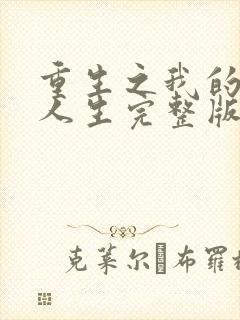 重生之我的书记人生完整版