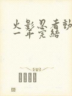 火影忍者动画哪一年完结