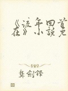 《流年回首人不在》小说免费阅读封面