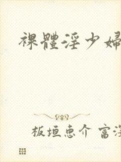 裸体淫少妇封面