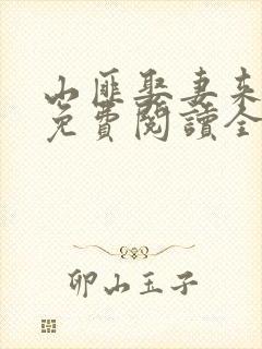 山匪娶妻来种田免费阅读全文章节