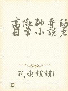 高傲帅哥的堕落日常小说免费阅读封面