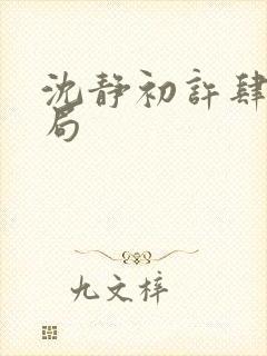 沈静初许肆大结局