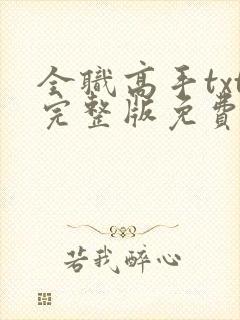 全职高手txt完整版免费下载