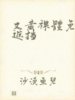 又黄裸体免费无遮挡