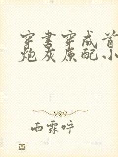 穿书穿成首辅的炮灰原配小说