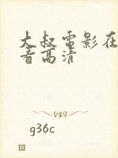 大叔电影在线观看高清