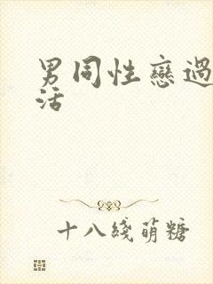 男同性恋过性生活
