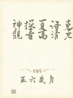 神探夏洛克在线观看高清免费