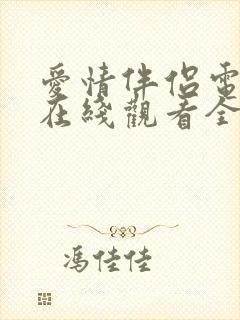 爱情伴侣电视剧在线观看全集免费韩剧