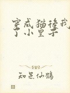 穿成猫后我喂养了小皇子封面