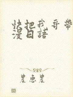 快把我哥带走动漫日语