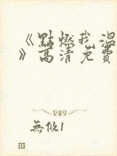 《点燃我温暖你》高清免费观看完整