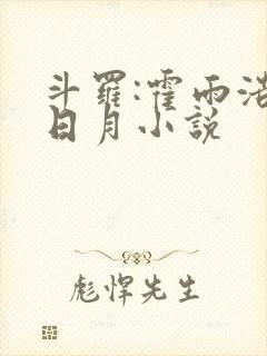 斗罗:霍雨浩在日月小说