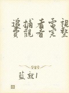 追捕者电视剧免费观看完整版高清