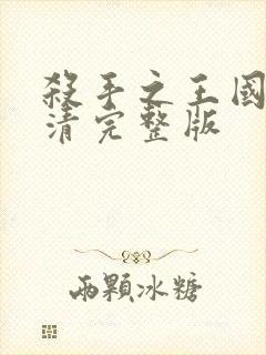 杀手之王国语高清完整版封面