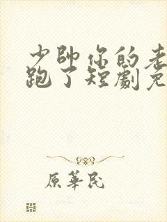 少帅你的老婆又跑了短剧免费观看