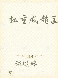 杜重威赵匡胤封面