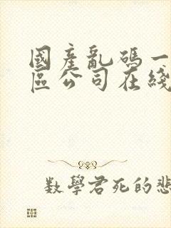 国产乱码一区二区公司在线