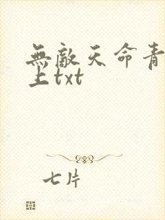 无敌天命青鸾峰上txt