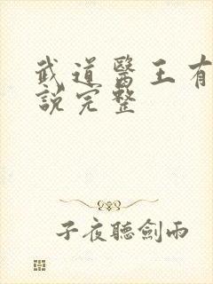 武道医王有声小说完整