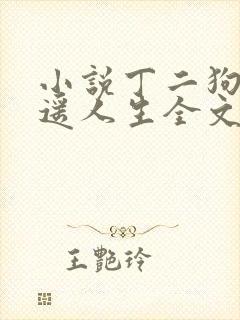 小说丁二狗的逍遥人生全文阅读封面