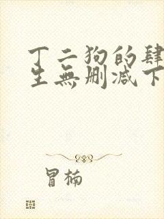 丁二狗的肆意人生无删减下载