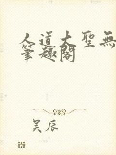 人道大圣无错字笔趣阁封面