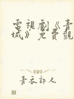 电视剧《青春之城》免费观看