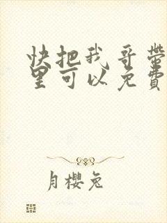 快把我哥带走哪里可以免费观看封面