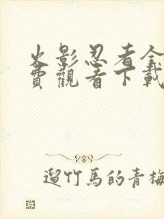 火影忍者全集免费观看下载