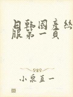 日韩国产丝袜制服第一页