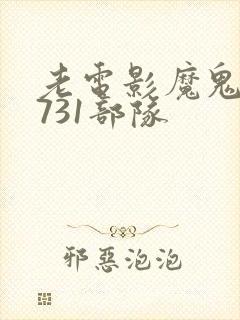 老电影魔鬼部队731部队封面