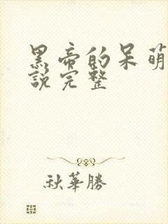 黑帝的呆萌妻小说完整