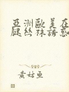 亚洲欧美在线美腿丝袜诱惑封面