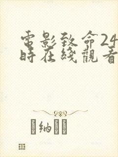 电影致命24小时在线观看免费