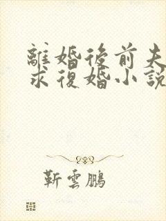 离婚后前夫哭着求复婚小说完本免费阅读封面