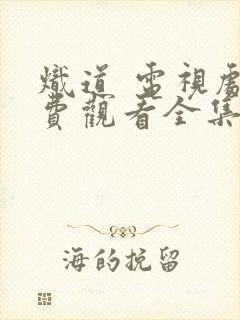 炽道 电视剧免费观看全集